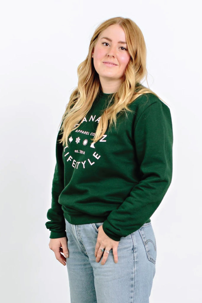 Unisex Forest Green Community Crewneck - FGRN