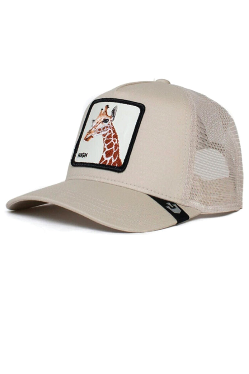 Unisex Giraffe Trucker Hat - KHA