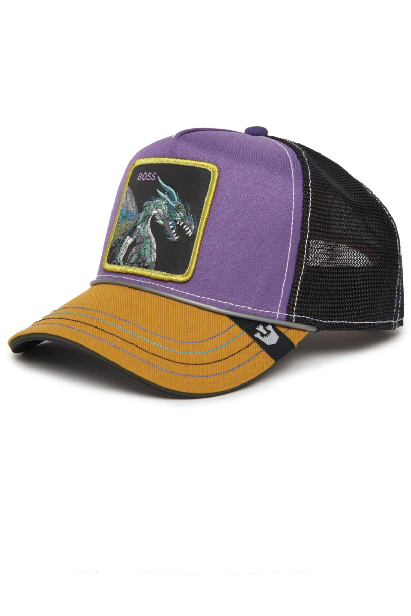 Unisex Hammer And Spike Trucker Hat - PUR