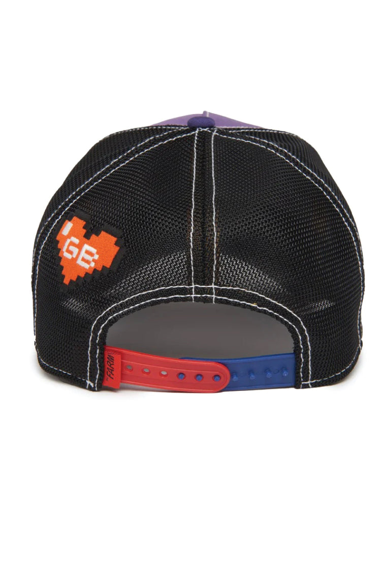 Unisex Hammer And Spike Trucker Hat - PUR