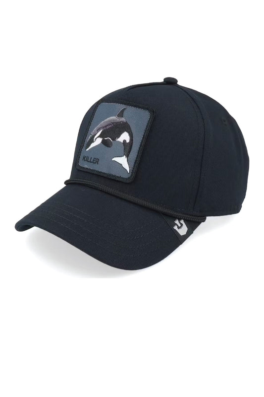 Unisex Killer Whale 100 Hat - BLK