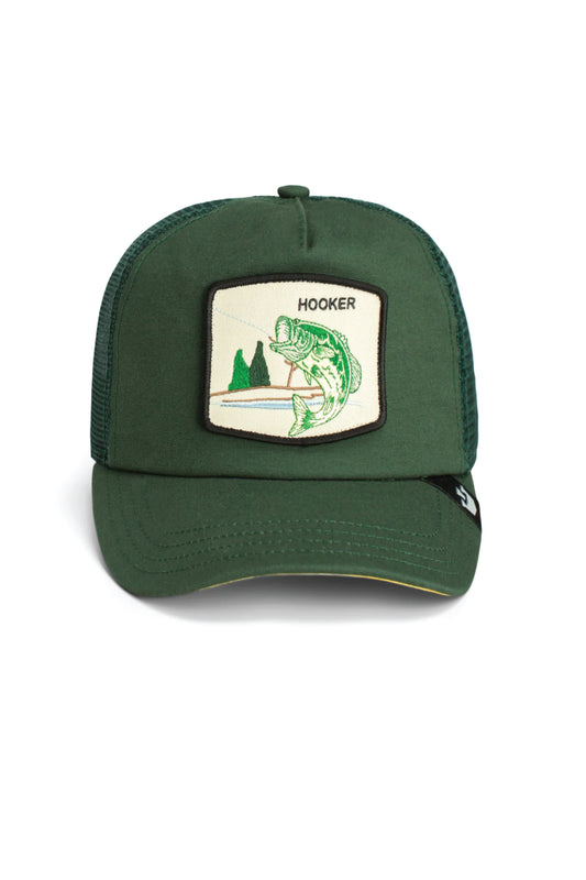 Unisex Large Mouth Trucker Hat - GRE