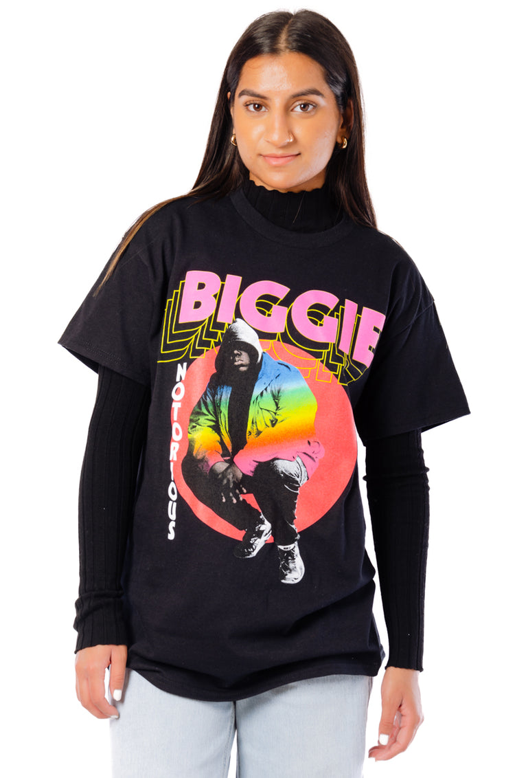 Unisex Notorious Biggie Tee - BLK