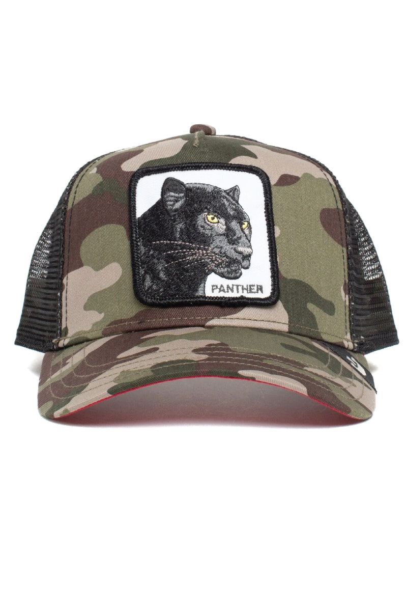 Unisex Panther Trucker Hat - CAM