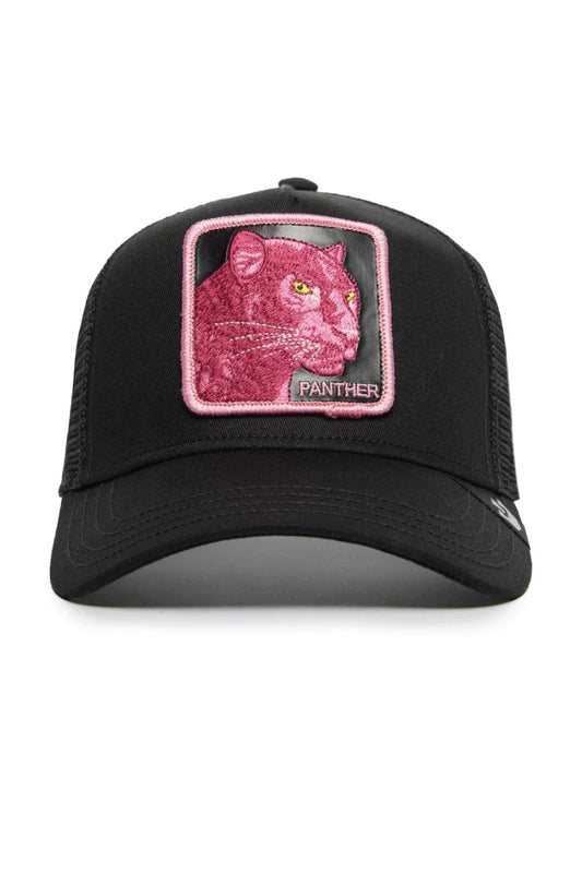 Unisex Pink Panther Trucker Hat - BLK