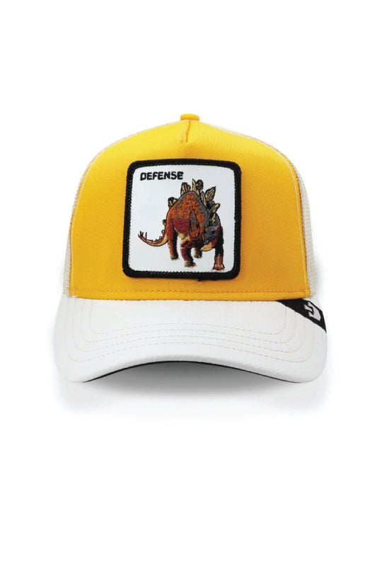 Unisex Roofed Lizard Trucker Hat - YEL