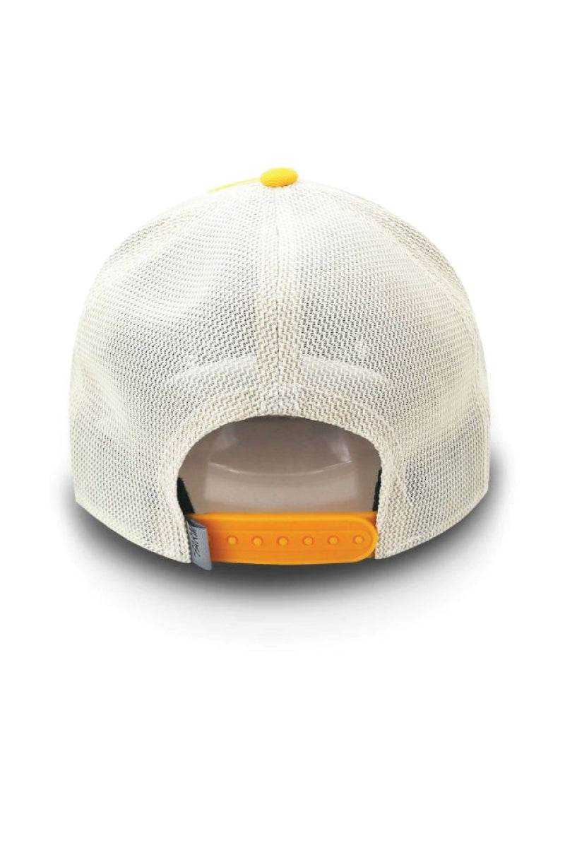 Unisex Roofed Lizard Trucker Hat - YEL