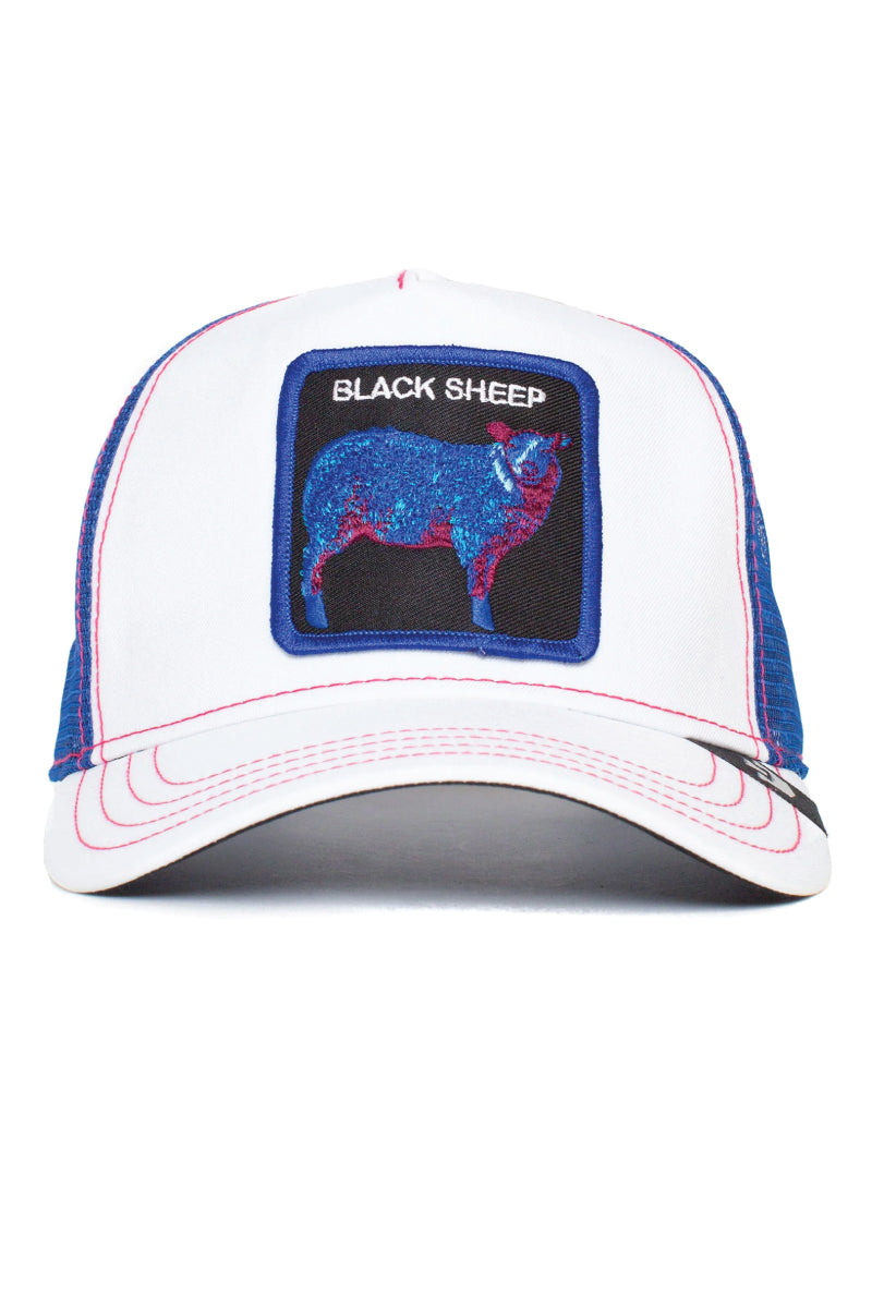 Unisex Sheep Trip Trucker Hat - WHI