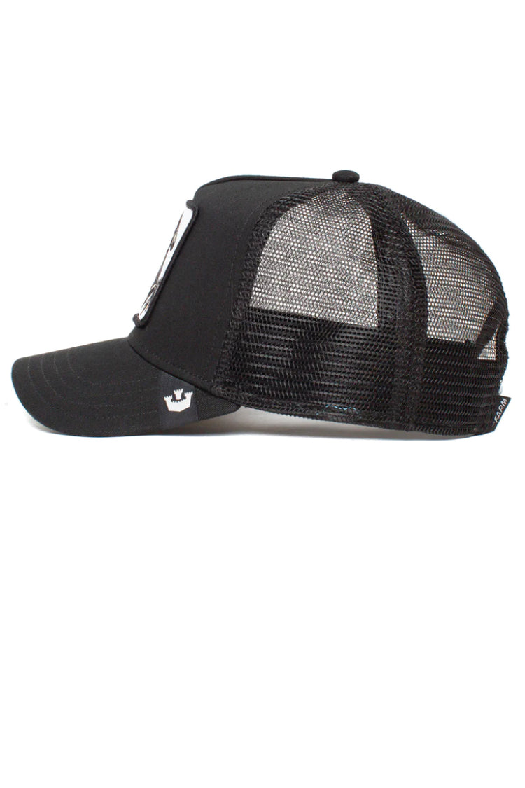 Unisex Stallion Trucker Hat - BLK