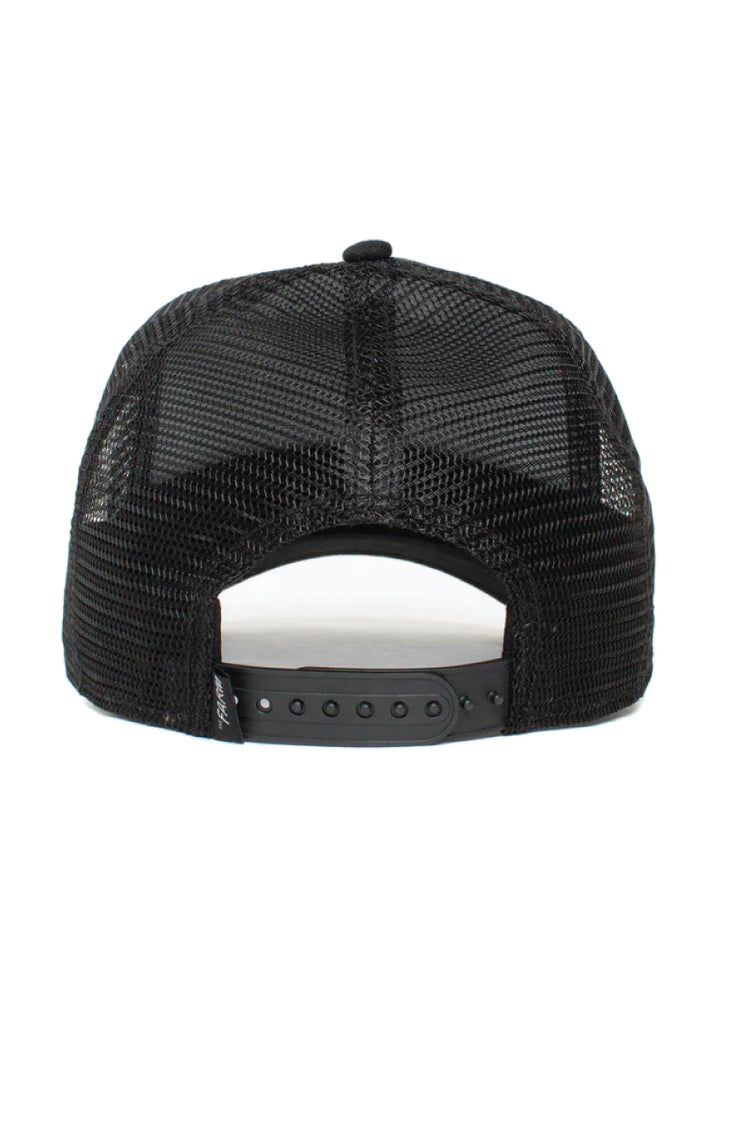 Unisex Stallion Trucker Hat - BLK