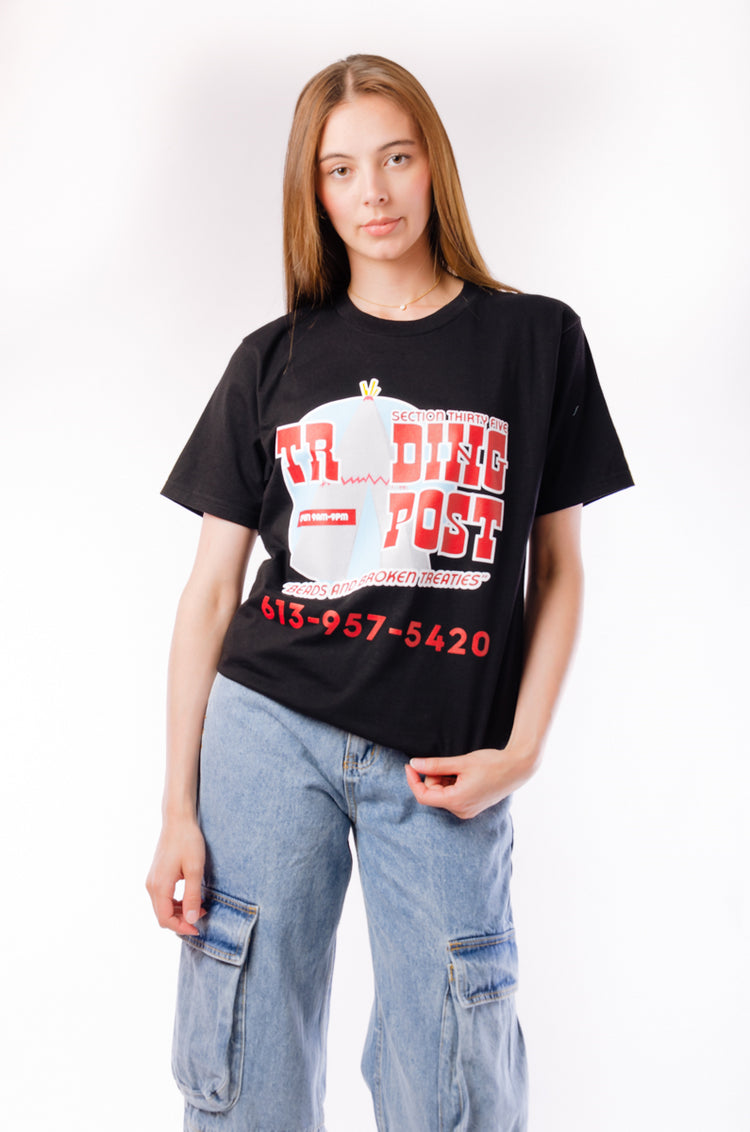 Unisex Trading Post Tee - BLK