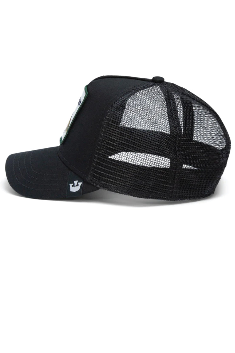 Unisex Trout Fish Trucker Hat - BLK