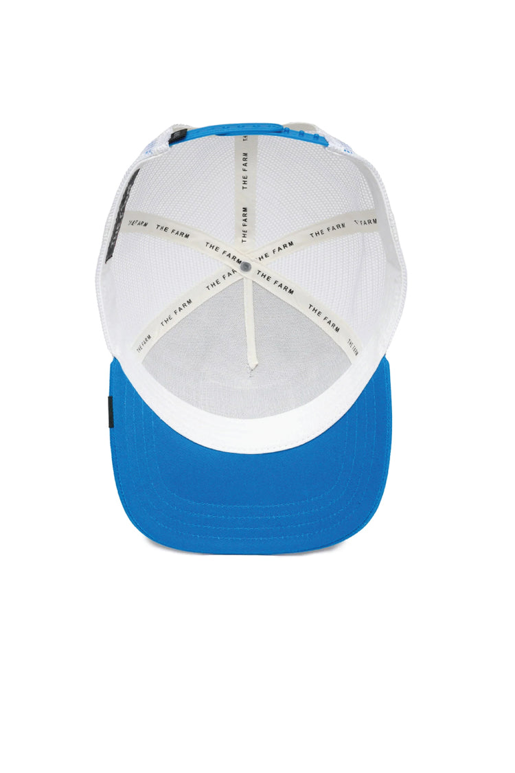 Unisex V2 Fighter Trucker Hat - BLU