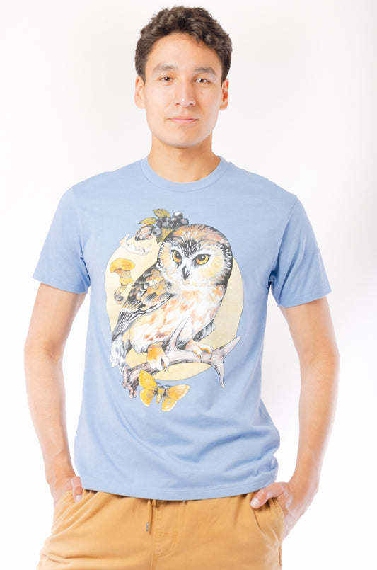 Unisex Wild Owl Tee - LTB