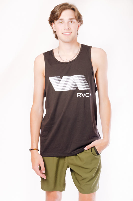 VA RVCA Blur Tank - BLK