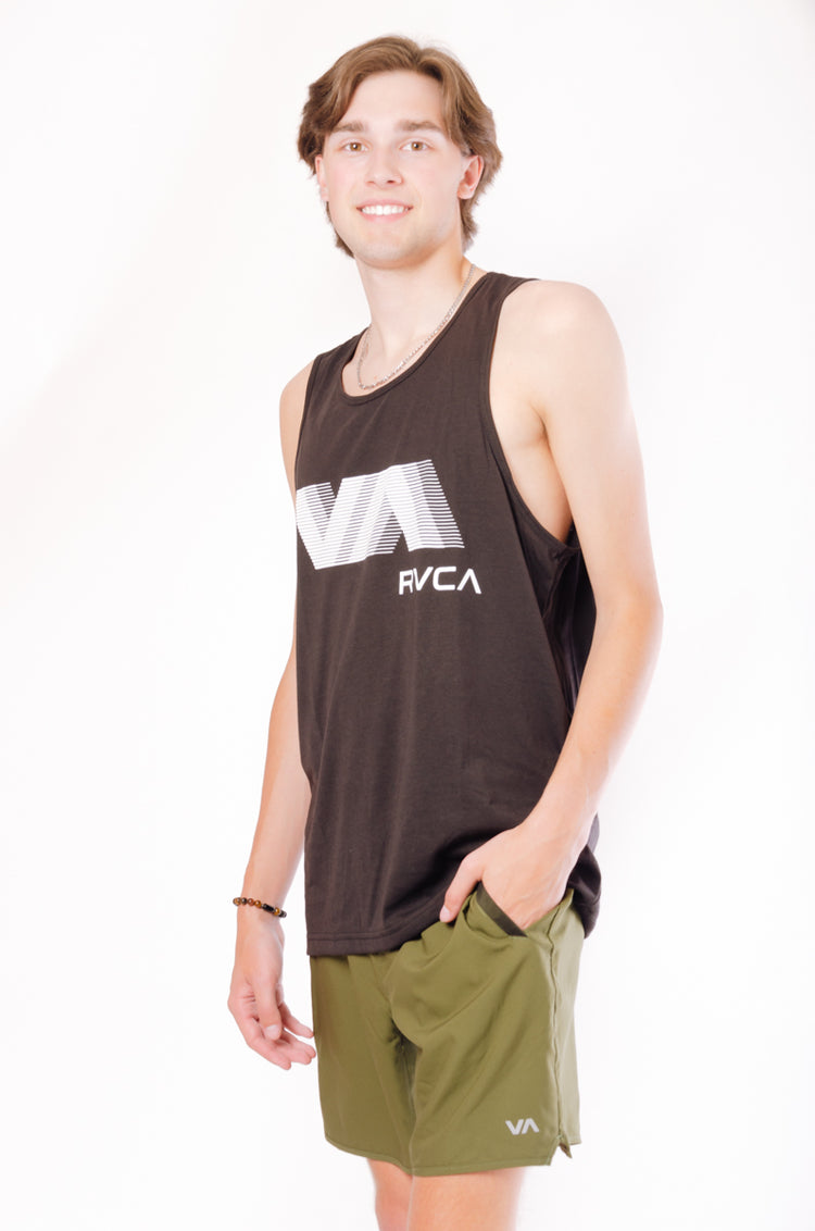 VA RVCA Blur Tank - BLK