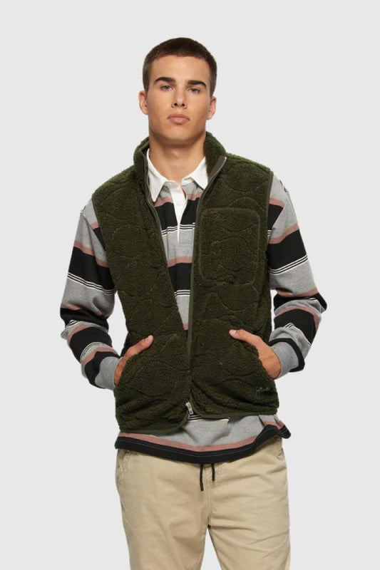 Wave Sherpa Vest - OLV