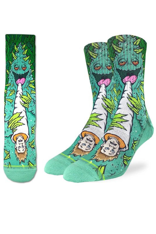 Weed Smoking Human Sock - MUL