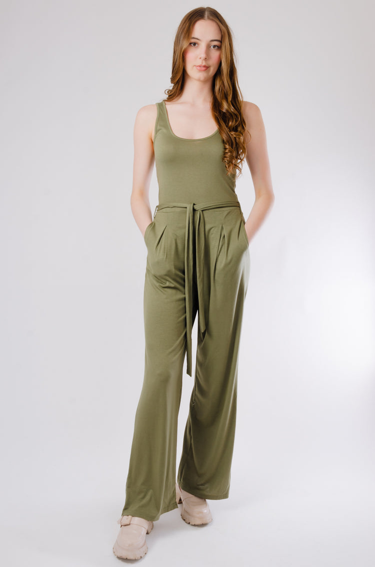 Wide Leg Jumpsuit - OLV