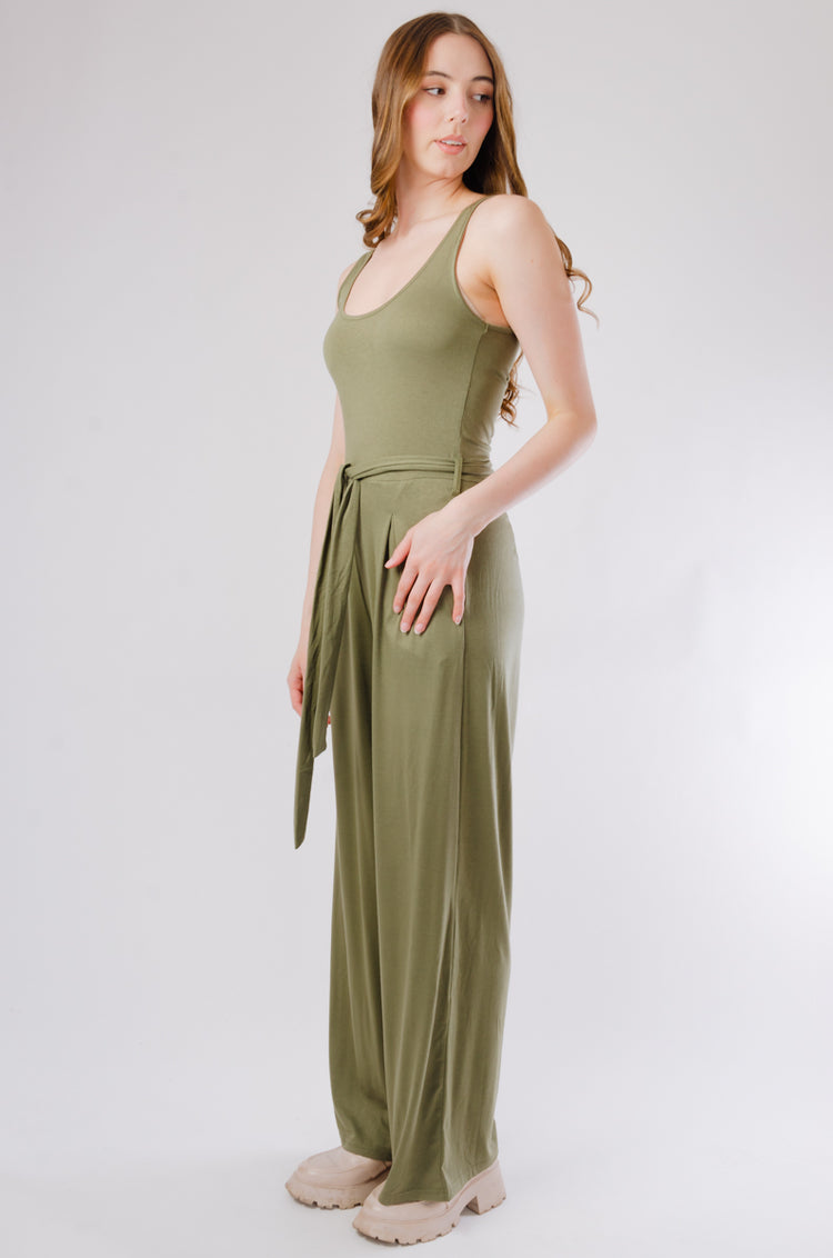 Wide Leg Jumpsuit - OLV