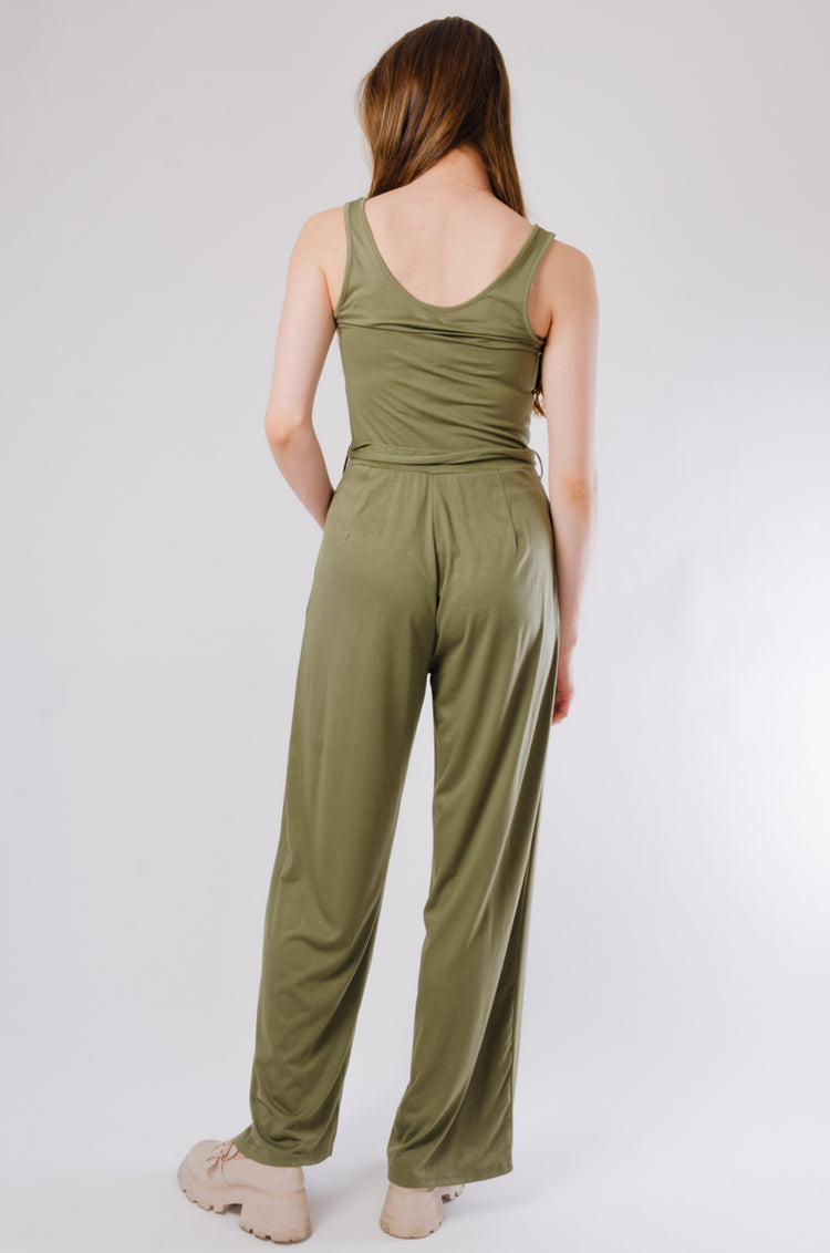 Wide Leg Jumpsuit - OLV