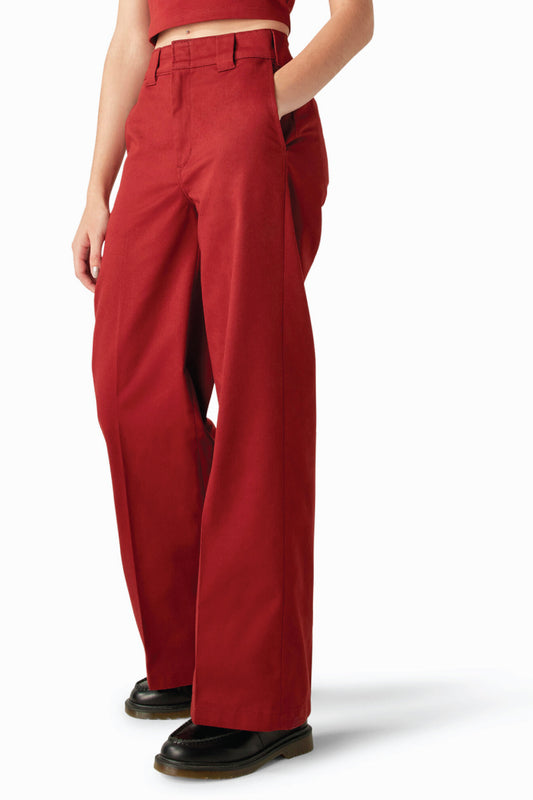 Wide Leg Work Pants - 32