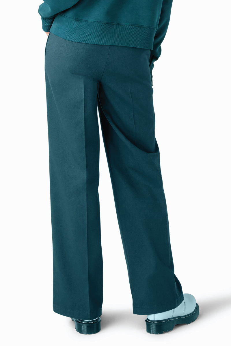 Wide Leg Work Pants - 32