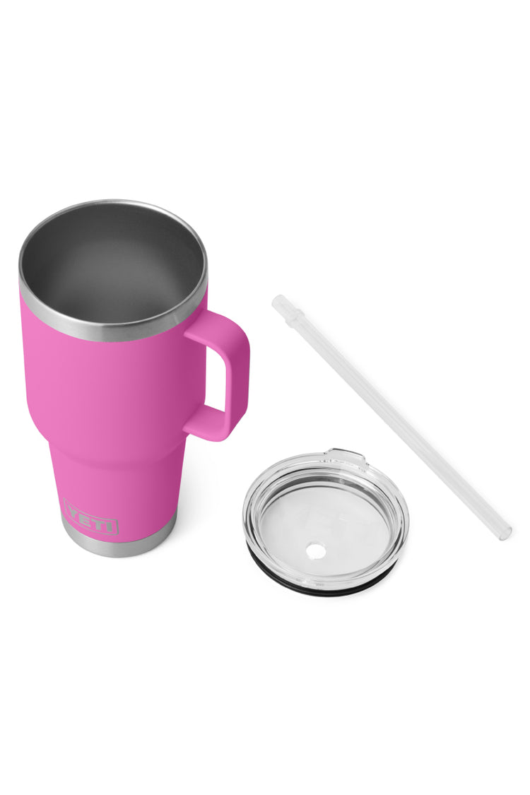 Rambler 35 oz Straw Mug - Wildflower Fuchsia