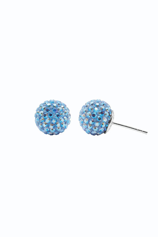 10mm Sparkle Ball Earrings - Celestial Sky - CEL