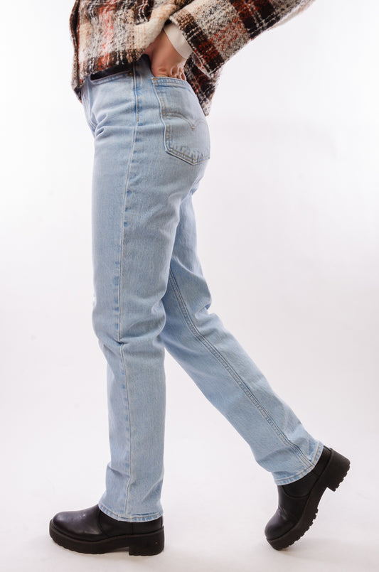 '70s High Slim Straight Jeans - 31