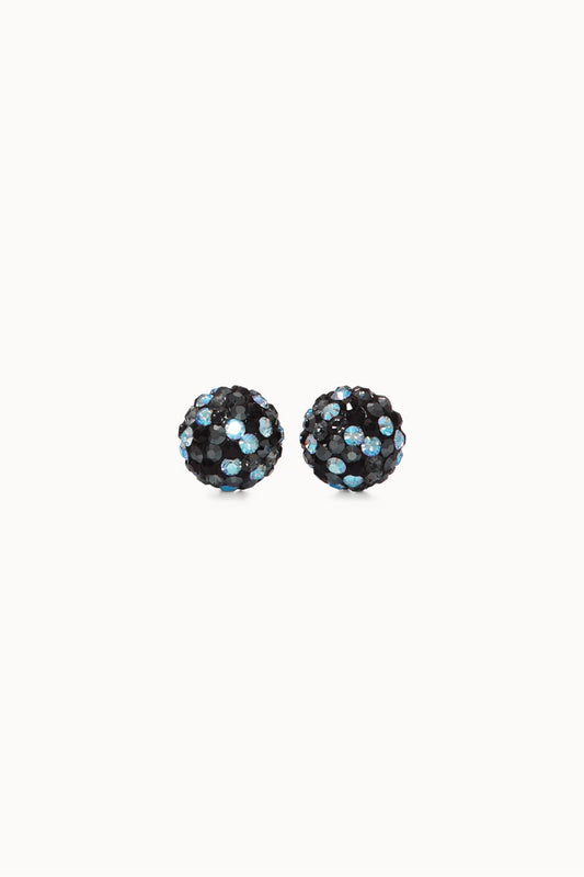 8mm Sparkle Ball Earrings - Starlight - STA