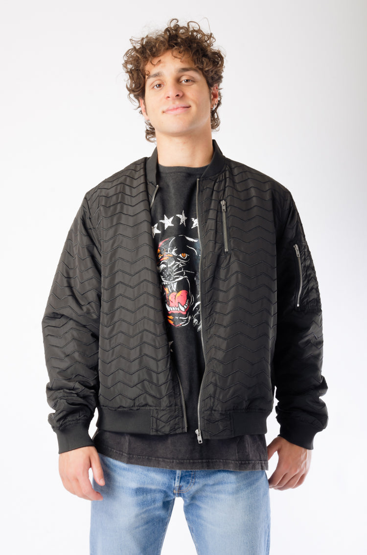 Arcadia Bomber Jacket - BLK