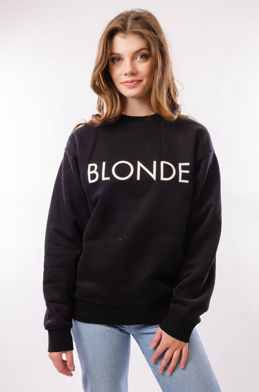 Blonde Classic Crew - Black - BLK