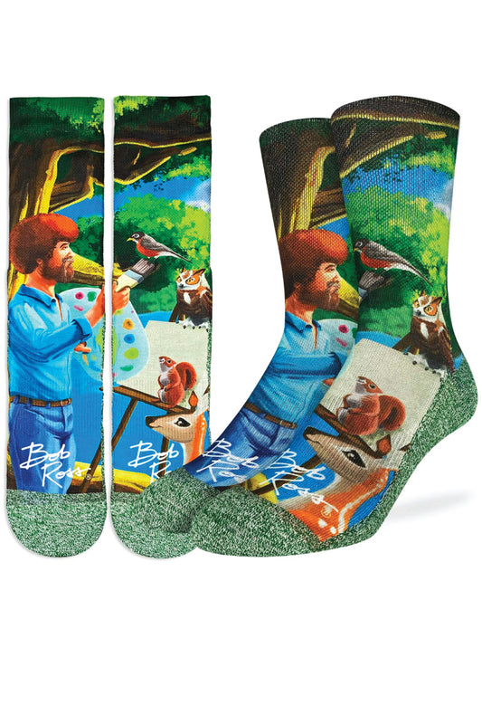 Bob Ross Painting Sock - MUL