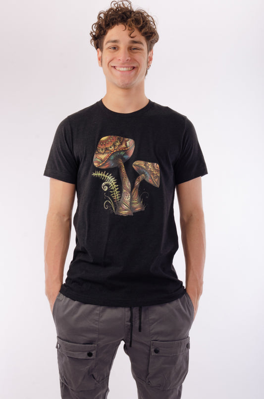 Colourful Retro Mushroom Tee - HBK