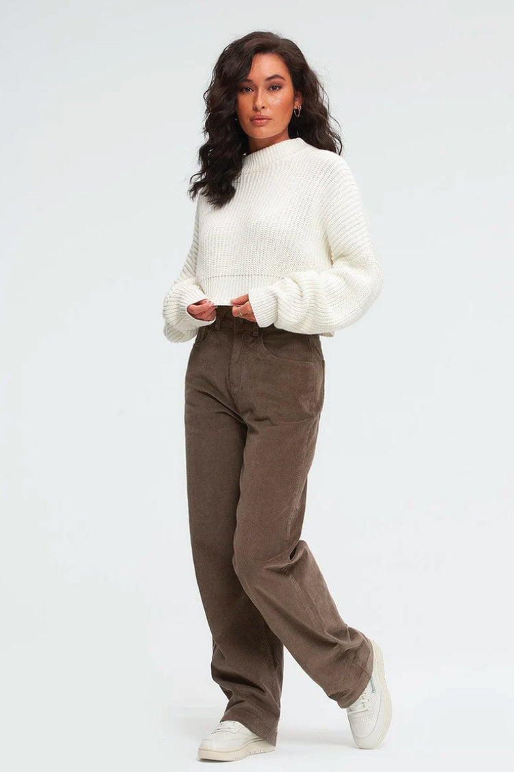 Corduroy Wide Leg Pants - STN