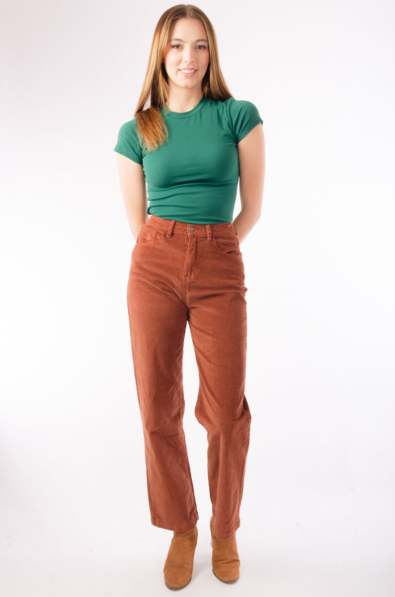 Corduroy Wide Leg Pants - COC