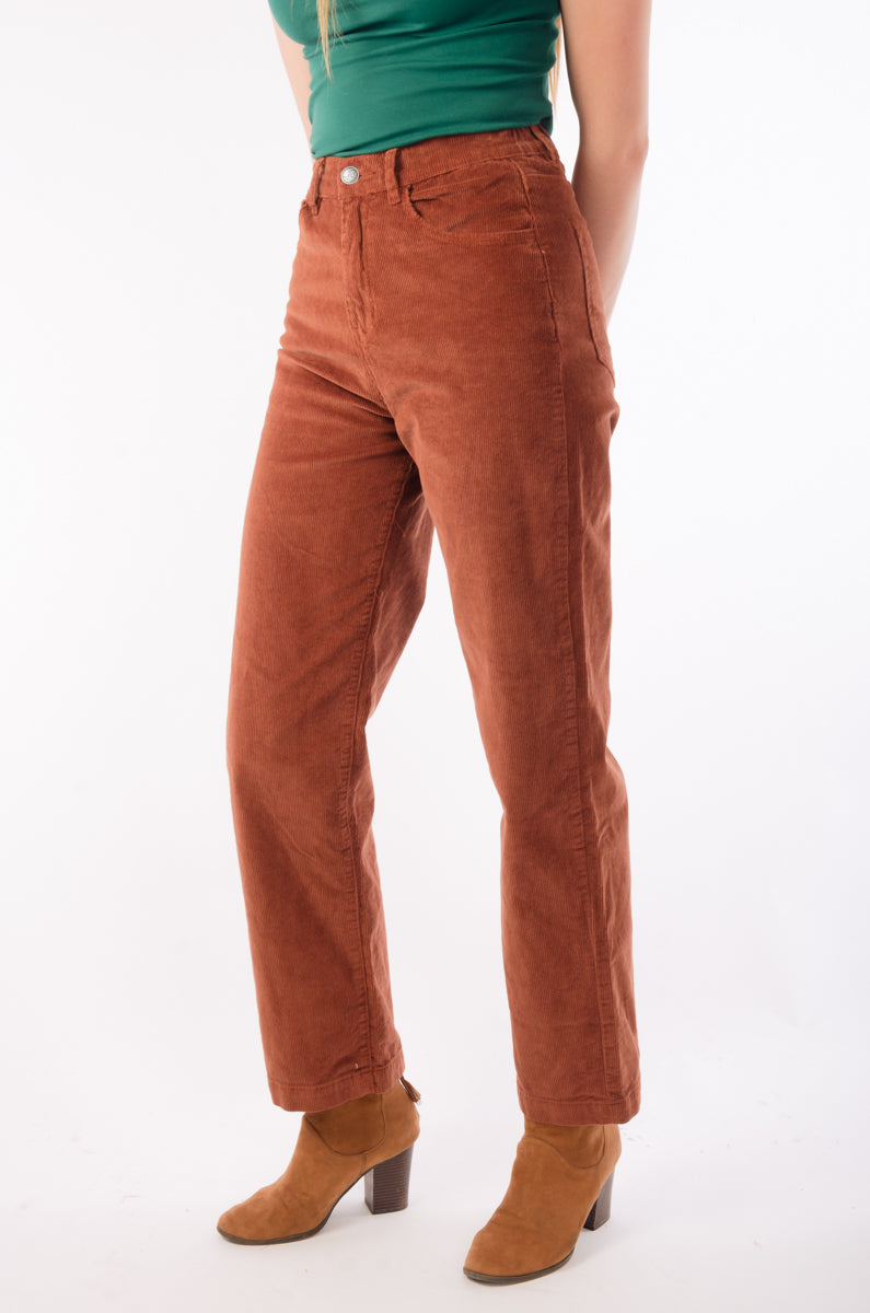 Corduroy Wide Leg Pants - COC