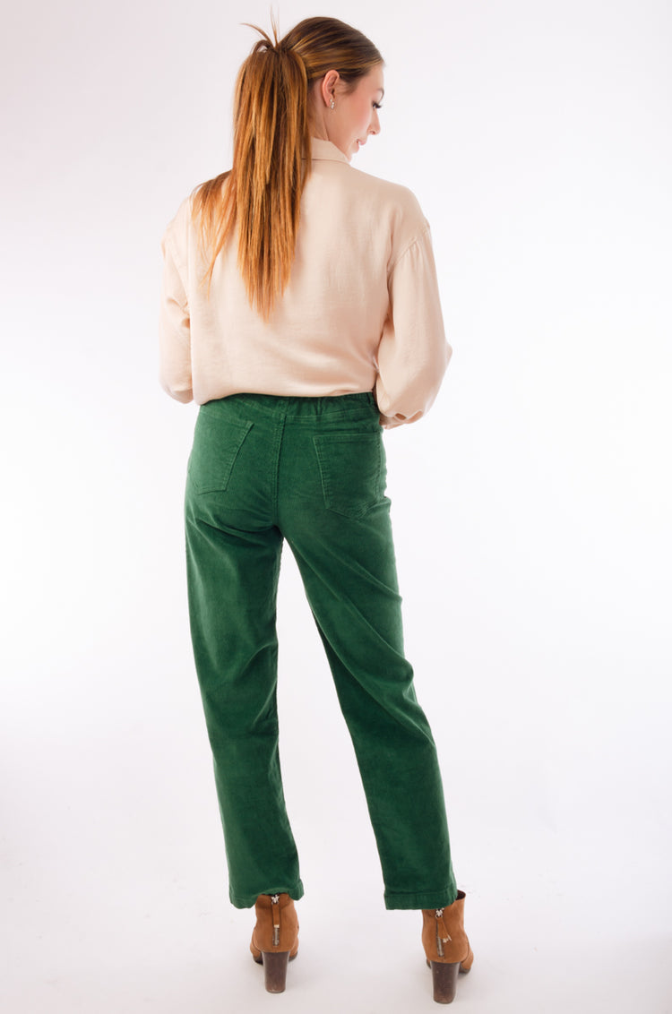 Corduroy Wide Leg Pants - FOR