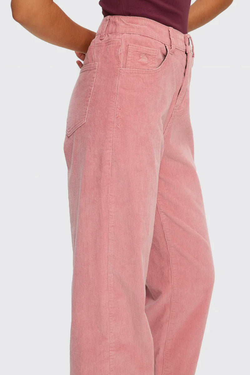 Corduroy Wide Leg Pants - PNK