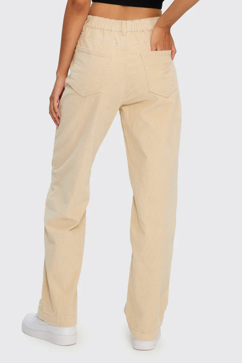 Corduroy Wide Leg Pants - TOA