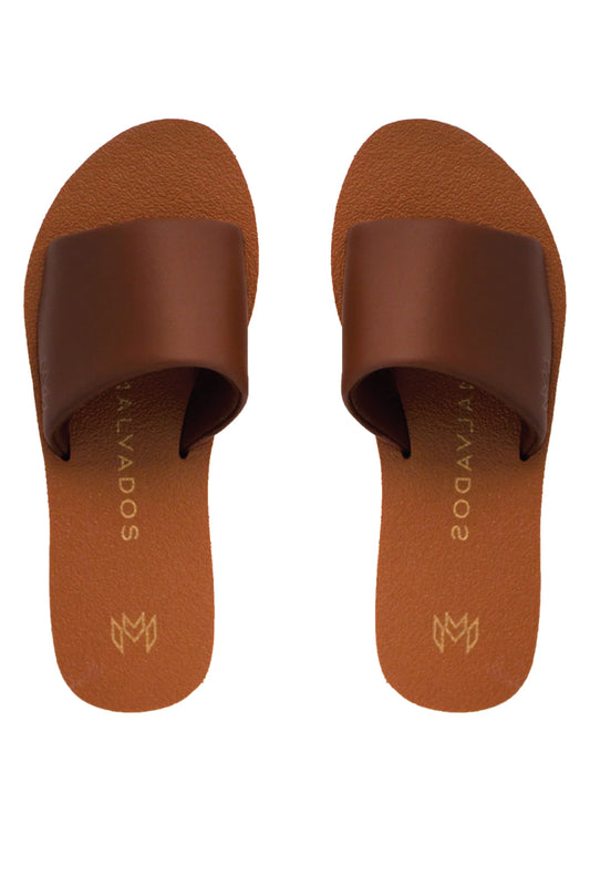 Ellie Cocoa Slide Sandals - CCO