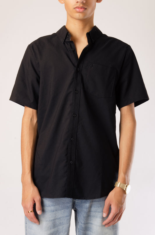 Everett Oxford Short Sleeve Shirt - NBK