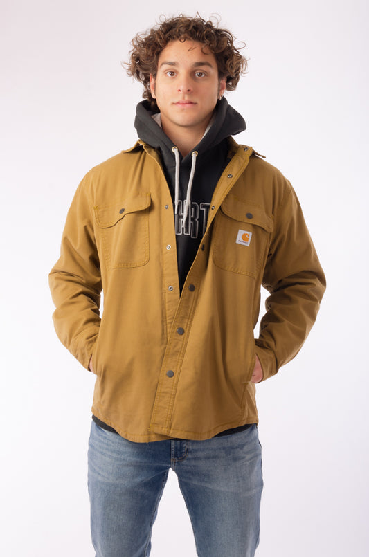 Fleece Lined Shirt Jacket - OBR