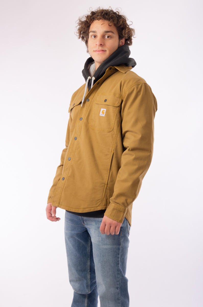 Fleece Lined Shirt Jacket - OBR