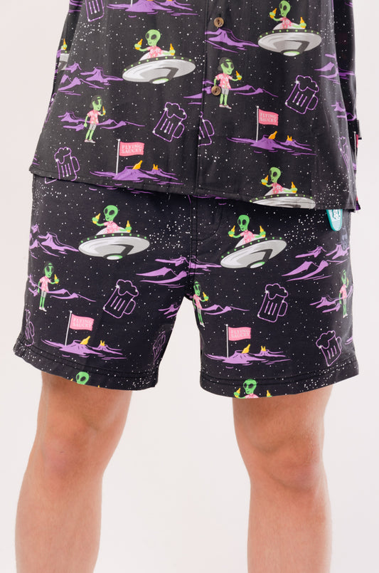 Flyin' Saucey Shorts - BLK