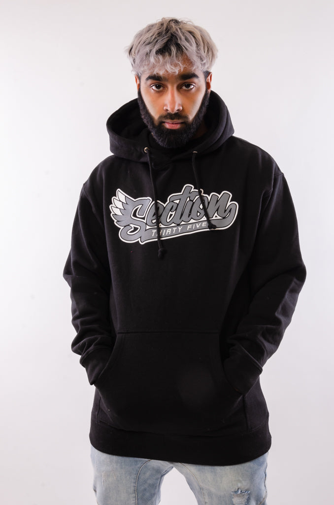 Flying S Hoodie - BLK