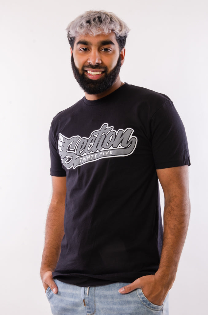 Flying S Tee - BLK