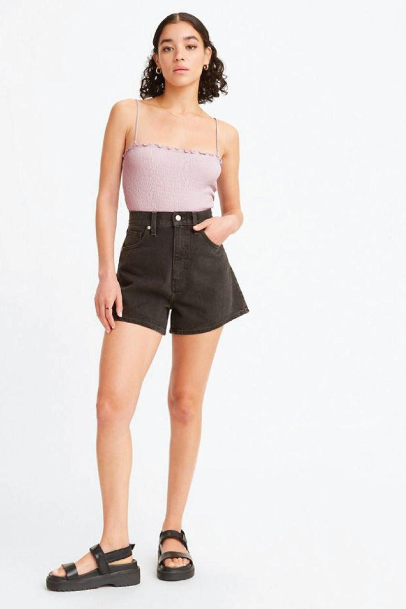 High Waisted Mom Shorts - WDF