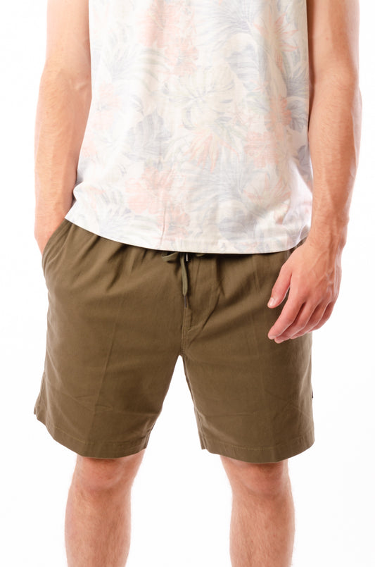 Layback Twill Shorts - MIL